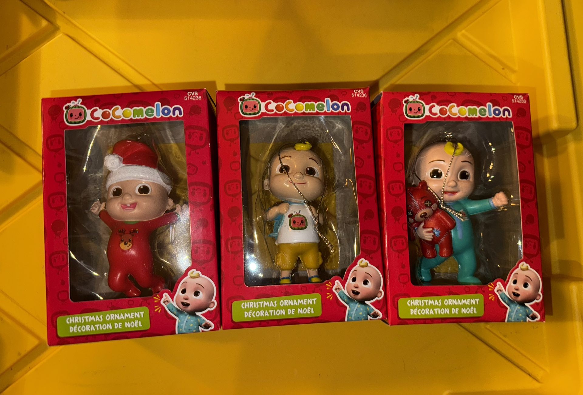 Cocomelon Ornaments