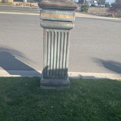 Cement Pillars