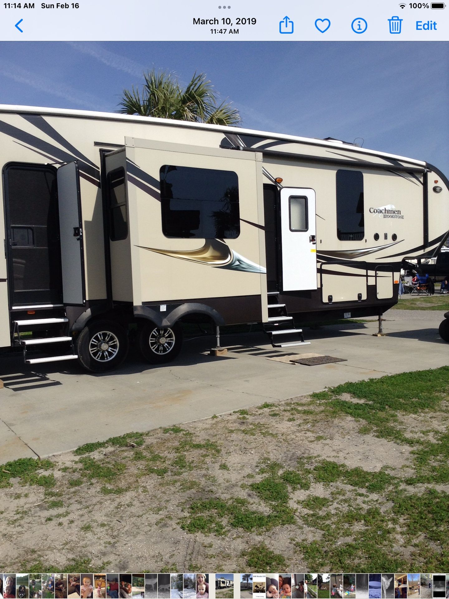 2016 Coachmen Brookstone 378RE