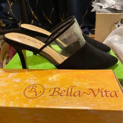 Bella Vita Women's Heels Size 9 Black