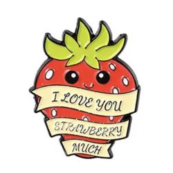 Strawberry Brooch 