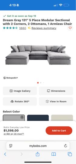 Cloud couch