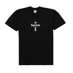 Supreme Cross Box Logo T-shirt Black 