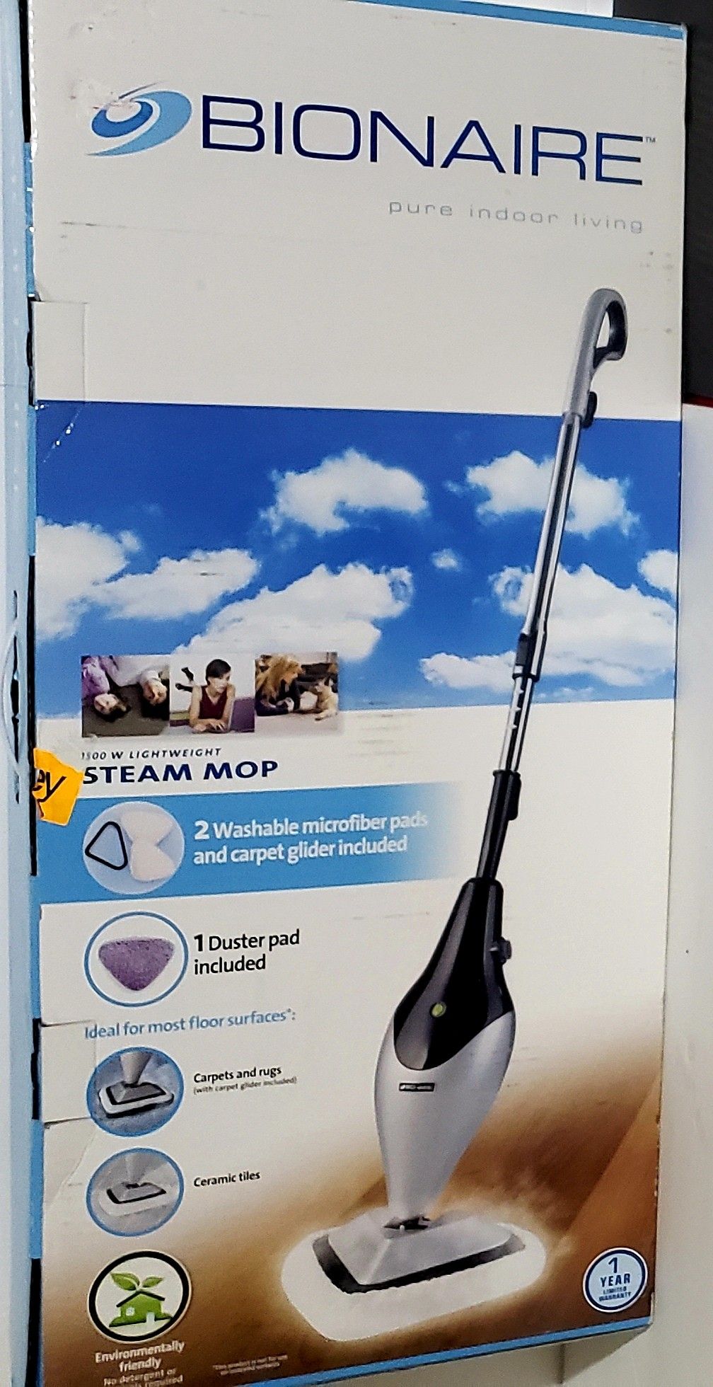 Bionare Steam Mop NEW