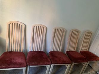 Vintage Italian Postmodern A. Sibau Dining Chairs - Set of 5