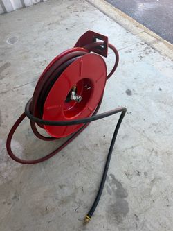 Reelcraft 7850 OLP Series 7000 1/2" x 50' Premium-Duty Hose Reel