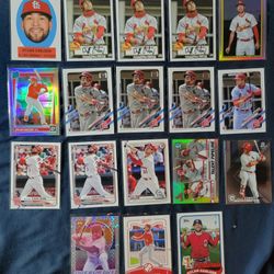 2020 Topps Panini Dylan Carlson & Nolan Gorman RC Rookie Prospect Insert Parallel Lot 