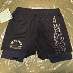 Darc Sport Memento Mori Compression Shorts - Size M