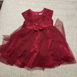 Girls Kona Michelle Brand Holiday Dress Size 2t 