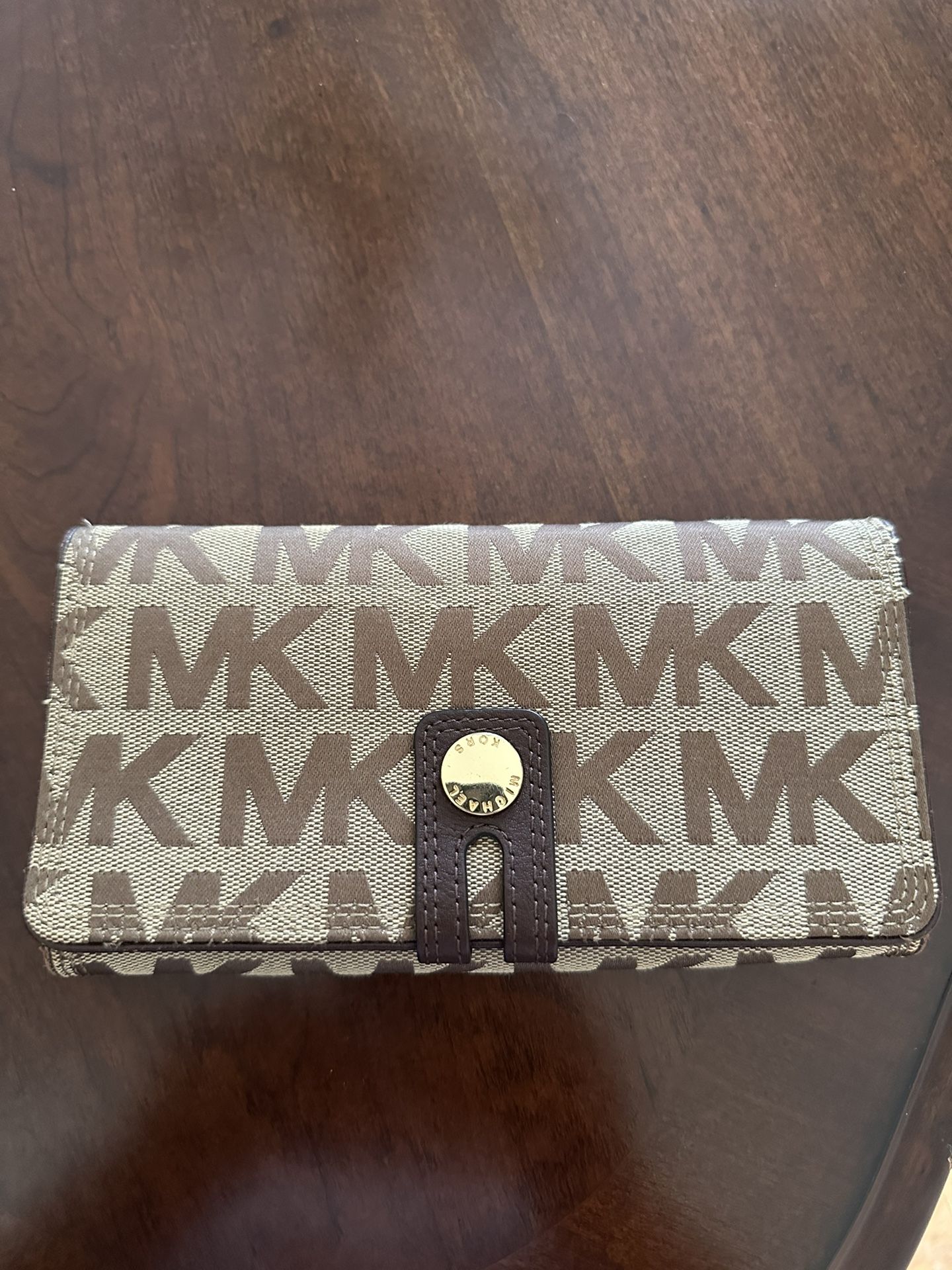 Michael Kors Brown Signature Wallet NEW