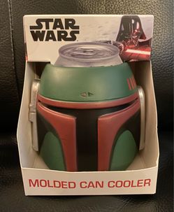 STAR WARS BOBA FETT DRINK KOOZIE!!!BRAND NEW!!