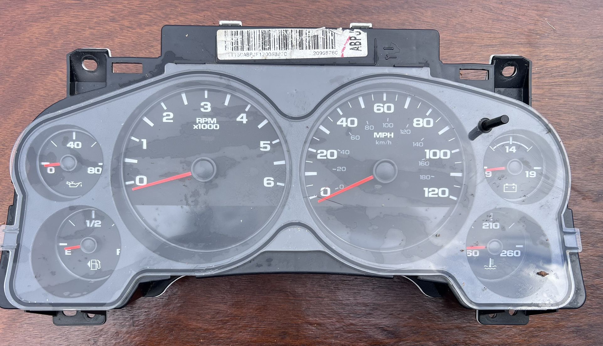 2012 Chevy Silverado 1500 5.3 Speedometer Instrument Gauge Cluster