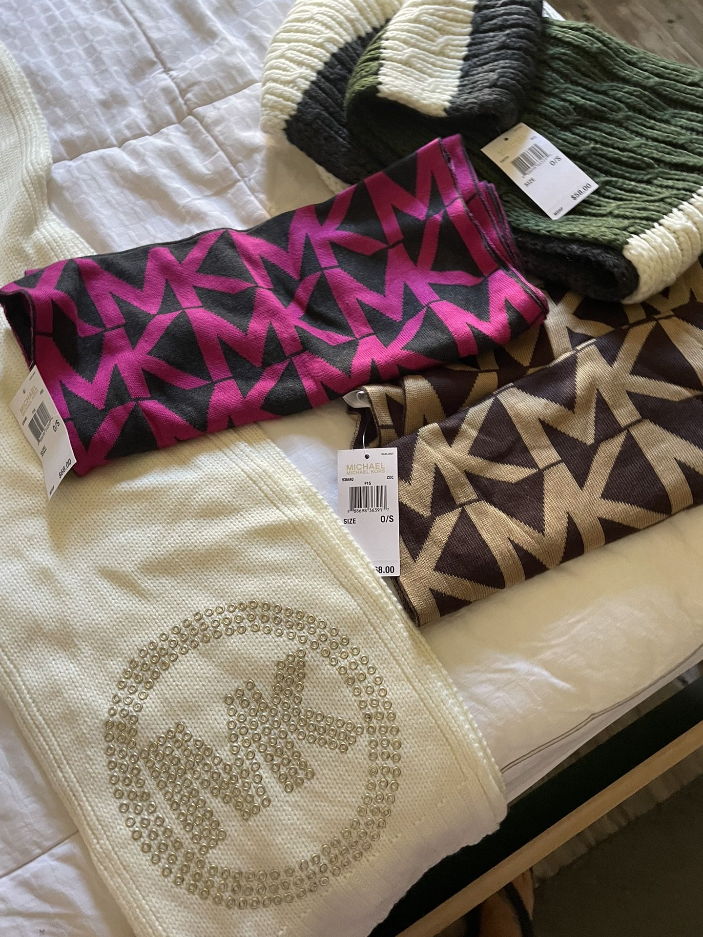 New Authentic Michael Kors Scarves - $25 Each