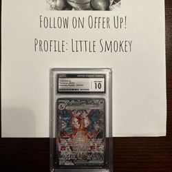 Pokémon CGC 10 Charizard SIR - Obsidian Flames
