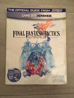 Final Fantasy Tactics Advance Strategy Guide