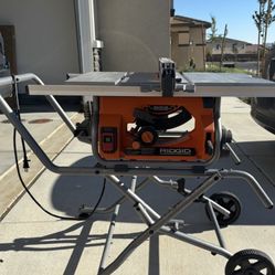 Ridgid Table Saw 10in 
