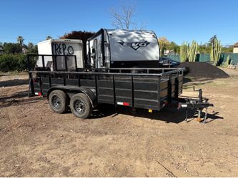 CarsonTwin  Axle   7’ x 16’  Landscape Trailer
