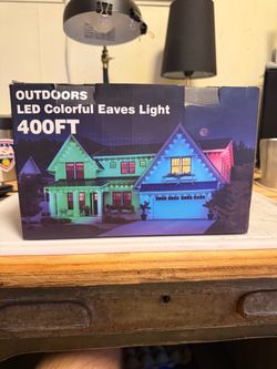 Outdoor LED Colorful Eaves Light 400FT