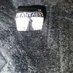 Size 12  Silver Titanium Stainless Steel Championship Fantasy Football MVP Ring Just The Ring Not The Watch 