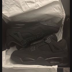 Jordan 4 Black Cat Size 10