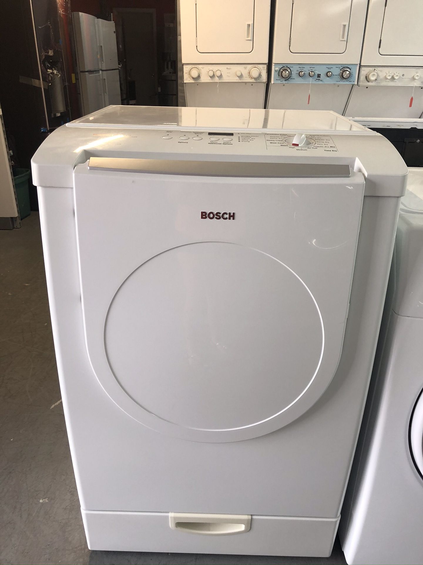 Used Bosch dryer. 1 year warranty