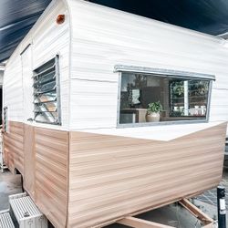 Vintage Modernized Shasta Travel Trailer 