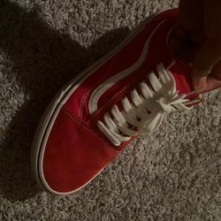 Red Vans BACK TO SCHOOL 