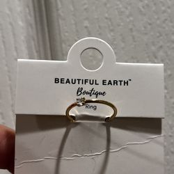 April Birthstone Ring  Size 7