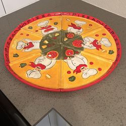 Certified International Pizza Party Serving Platters 