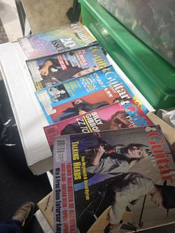 Rolling Stone And Guitar magazines 