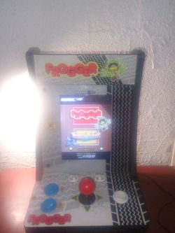 Konami arcade 1up Frogger machine