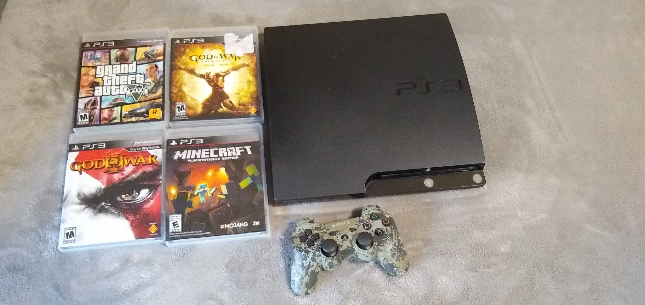 PS3 with games