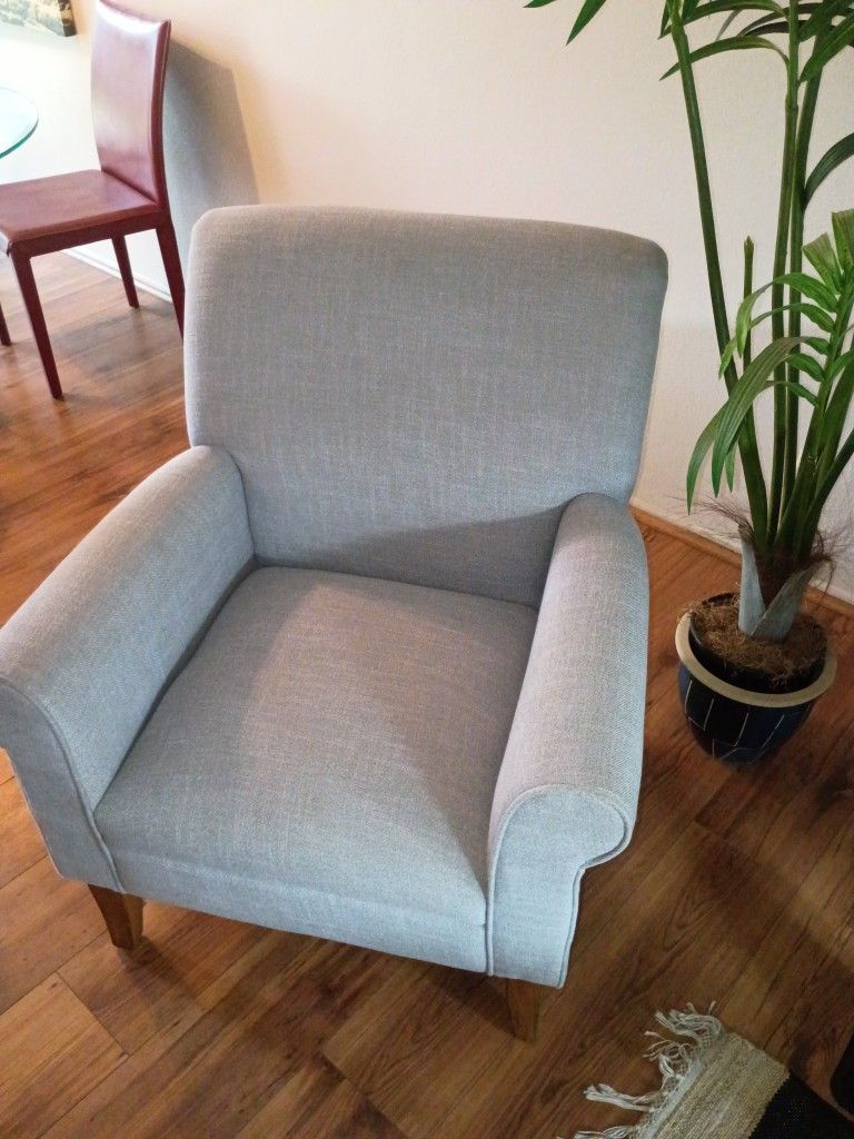 Grey Arm Chair - Like New