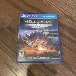 Helldivers - PS4 Game