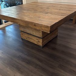 Large Square Dining Table