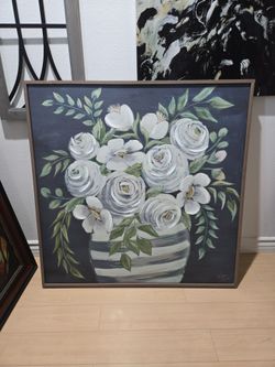 Paint canvas wood frame $25