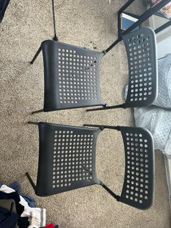 Plastic chairs