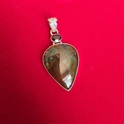 Large Sterling Silver Pendant 