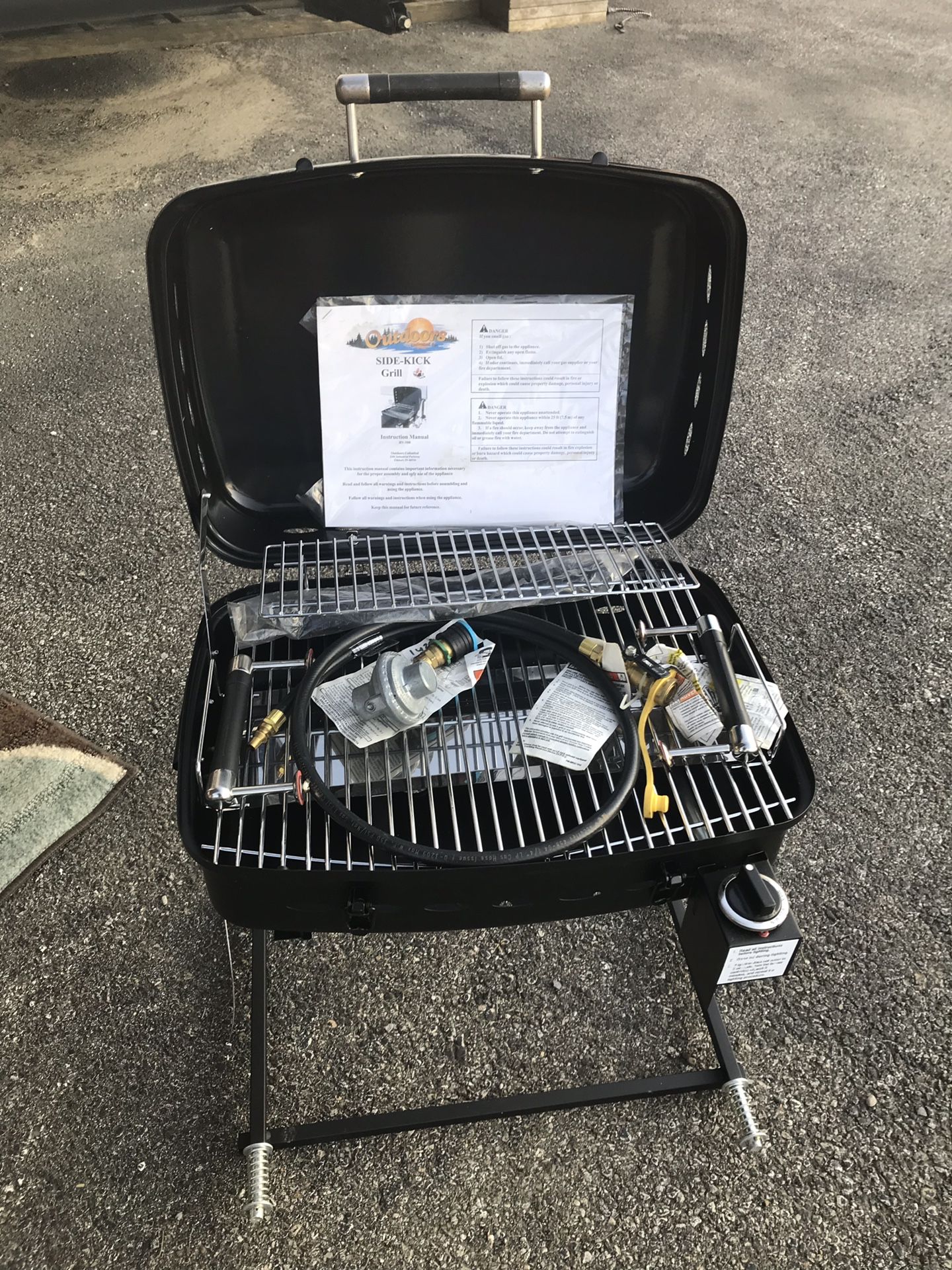 R.V. grill - New Sidekick gas grill