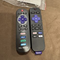2 Roku TV Remote 