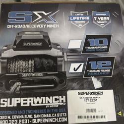 Superwinch 1712201 SX12SR 12V DC Winch 