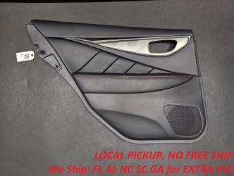 Rear Left Door Trim Panel 2019 Infiniti Q50 82901-6HA0D 2018 2020 2021 2022 (I9907)
