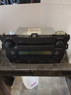 Toyota corolla 2009-2010 stereo in Excellent working conditions