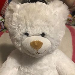 White Build A Bear