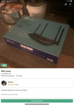 WiFi router