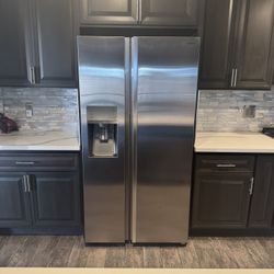 Samsung Refrigerator Stain And Steel