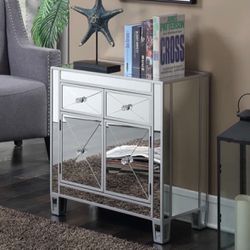 TWO (2) - Mirrored Accent Tables/Nightstands