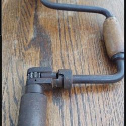 Hand Drill Original Vintage Woodworkers Tool