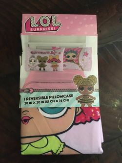 Lol surprise pillow case (New)