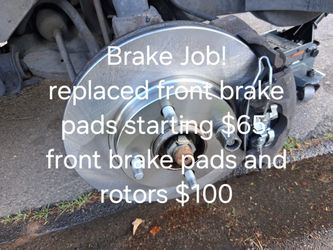 Need Brake Job Or Suspension Servc.?